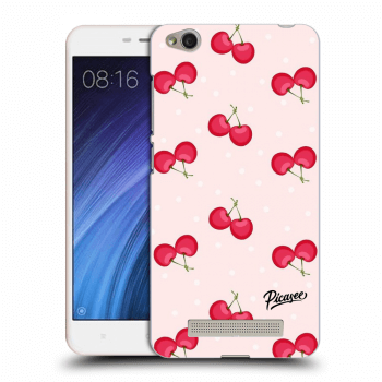 Picasee silikónový prehľadný obal pre Xiaomi Redmi 4A - Cherries