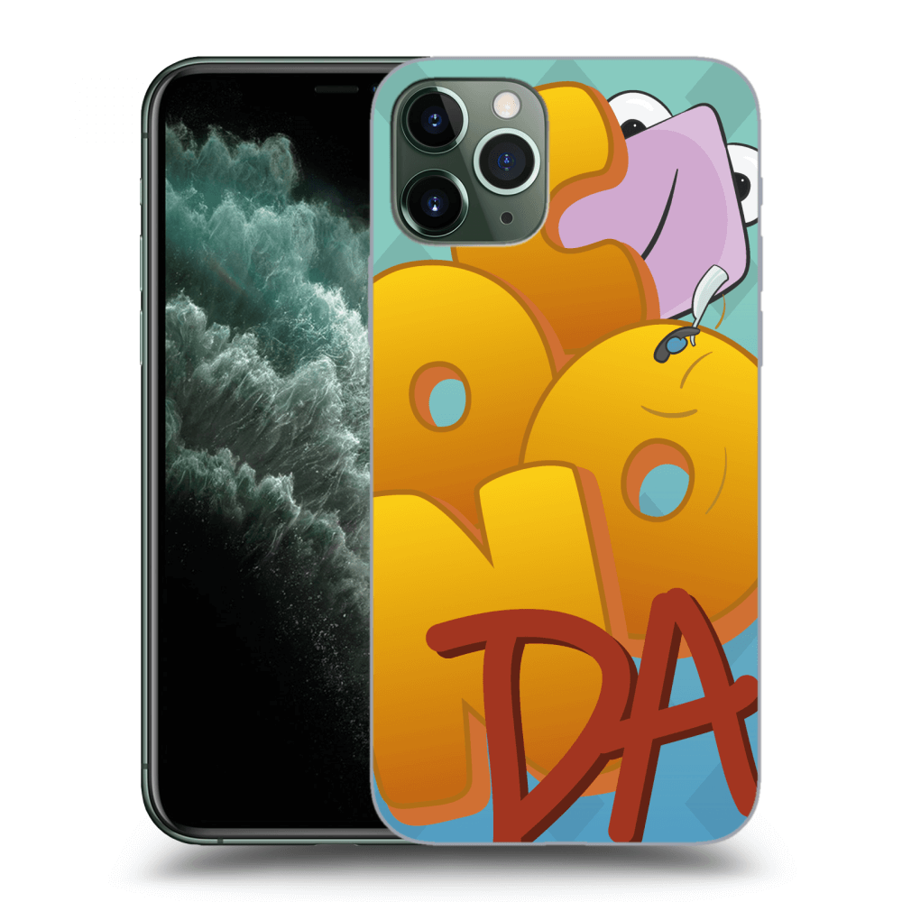 Picasee silikónový čierny obal pre Apple iPhone 11 Pro Max - Obří COONDA