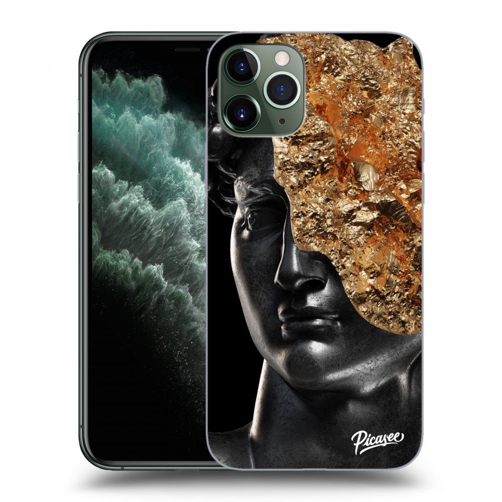 Picasee silikónový čierny obal pre Apple iPhone 11 Pro Max - Holigger