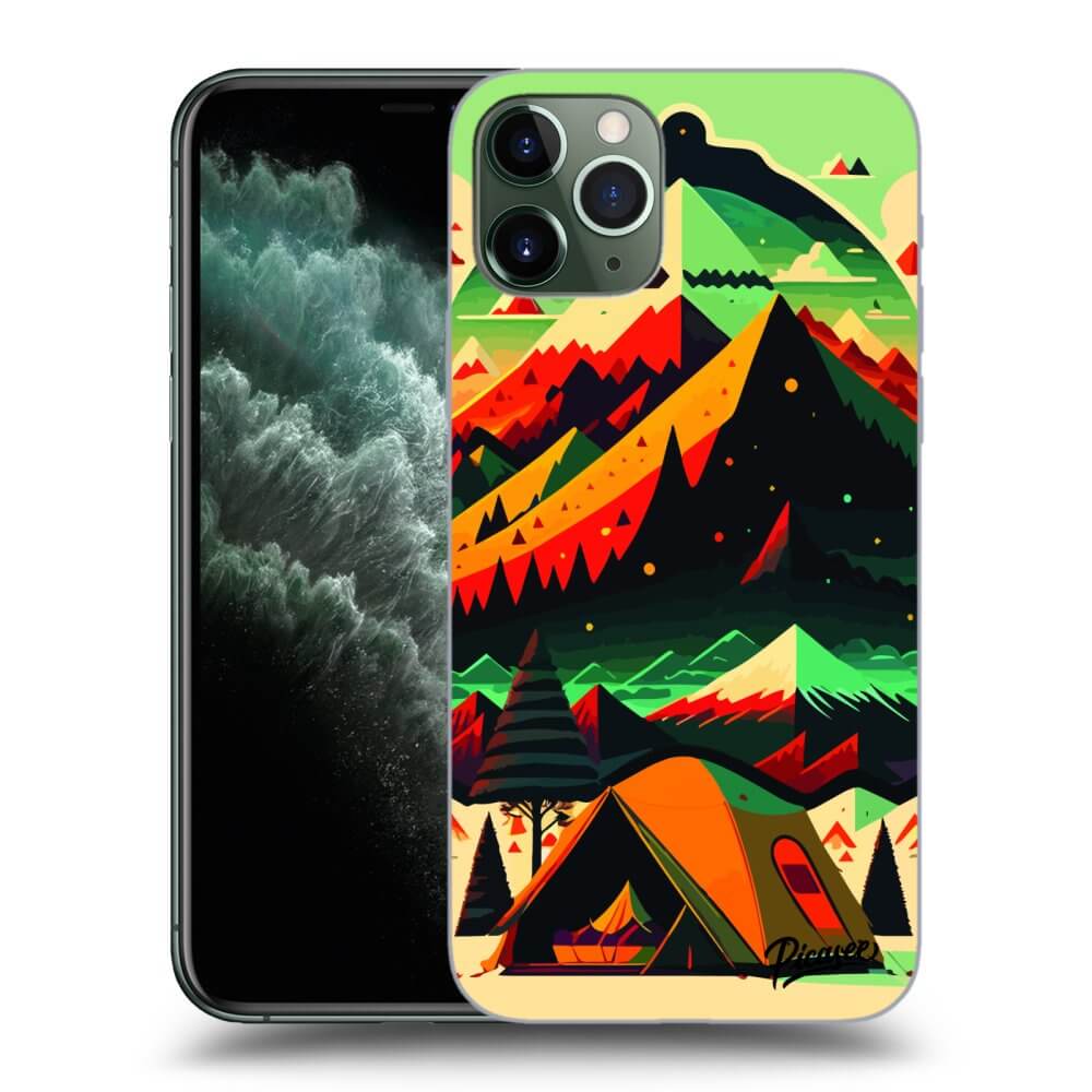 Picasee silikónový čierny obal pre Apple iPhone 11 Pro Max - Montreal