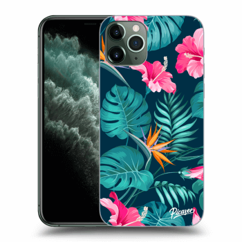 Picasee ULTIMATE CASE pro Apple iPhone 11 Pro Max - Pink Monstera