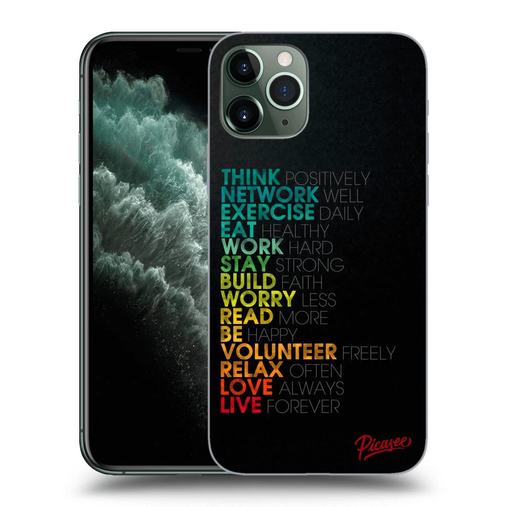 Picasee ULTIMATE CASE pro Apple iPhone 11 Pro Max - Motto life