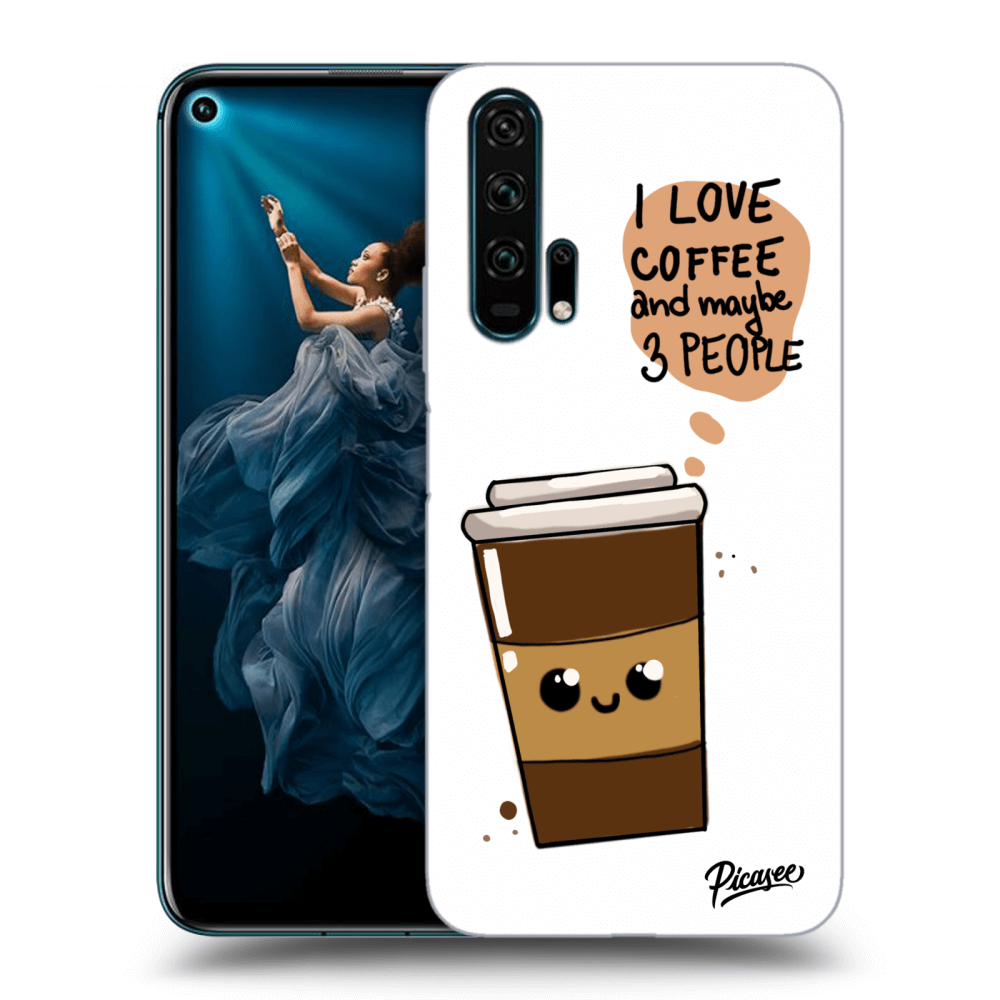 Picasee ULTIMATE CASE pro Honor 20 Pro - Cute coffee