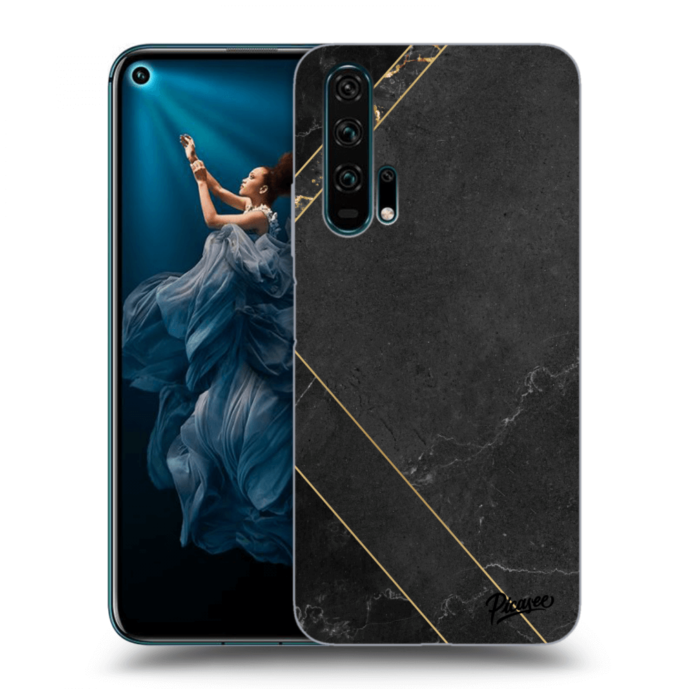 Picasee ULTIMATE CASE pro Honor 20 Pro - Black tile