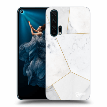 Obal pre Honor 20 Pro - White tile