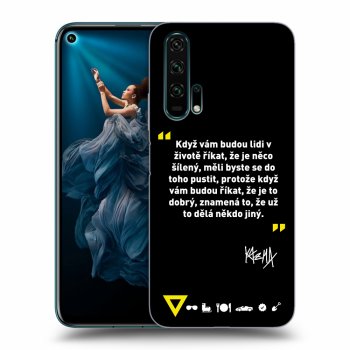 Obal pre Honor 20 Pro - Kazma - MĚLI BYSTE SE DO TOHO PUSTIT