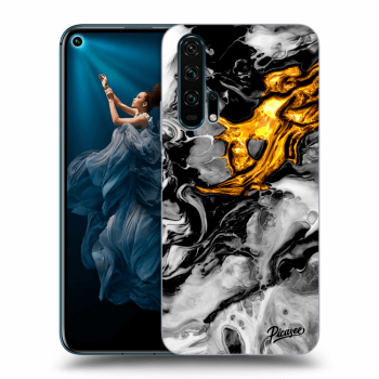 Obal pre Honor 20 Pro - Black Gold 2