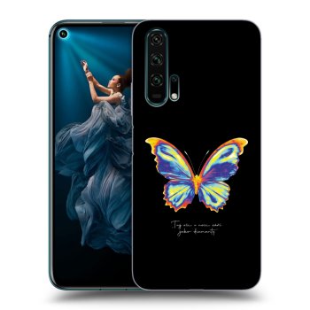 Obal pre Honor 20 Pro - Diamanty Black