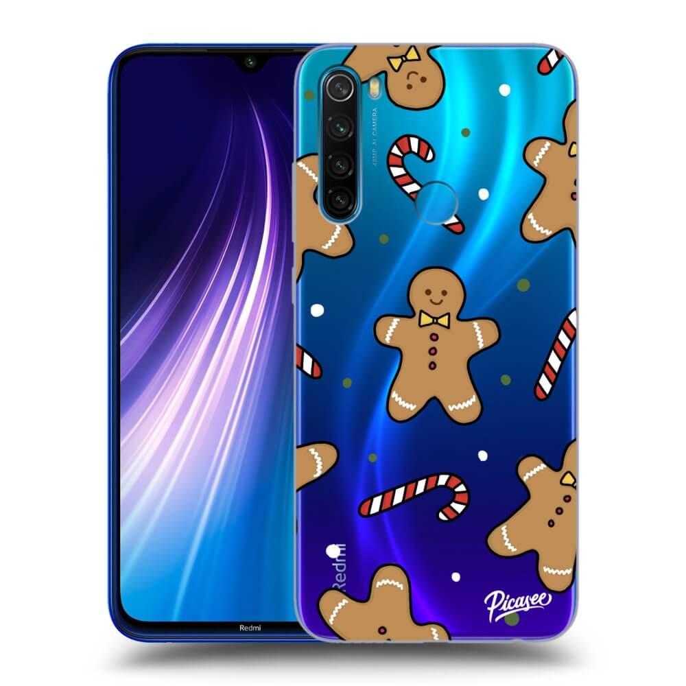Picasee silikónový prehľadný obal pre Xiaomi Redmi Note 8 - Gingerbread