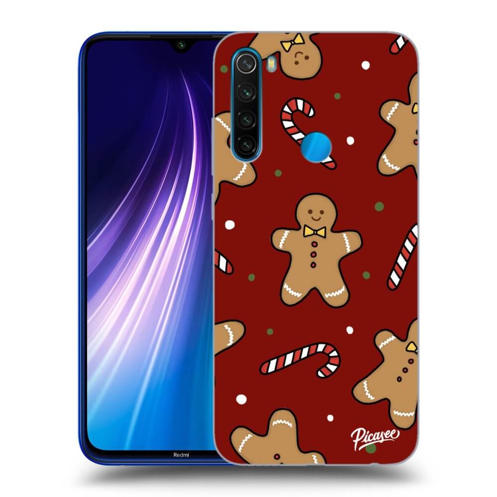 Picasee silikónový prehľadný obal pre Xiaomi Redmi Note 8 - Gingerbread 2