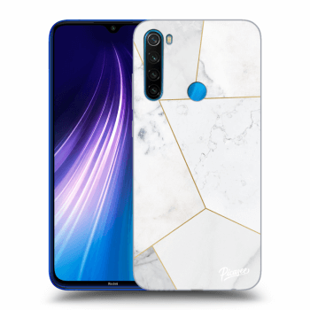 Picasee ULTIMATE CASE pro Xiaomi Redmi Note 8 - White tile