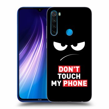 Obal pre Xiaomi Redmi Note 8 - Angry Eyes - Transparent
