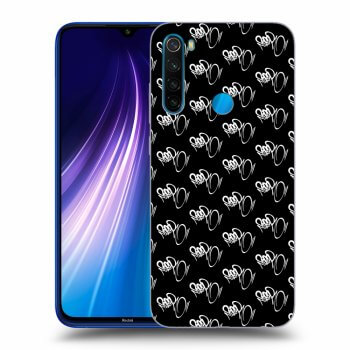 Obal pre Xiaomi Redmi Note 8 - Separ - White On Black