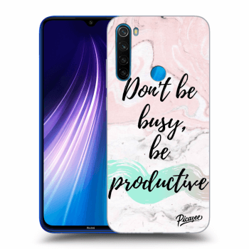Picasee ULTIMATE CASE pro Xiaomi Redmi Note 8 - Don't be busy, be productive