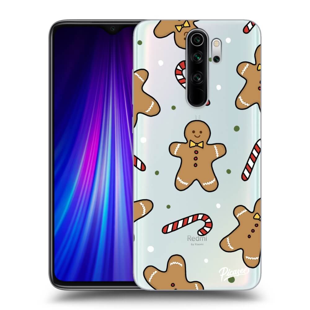 Picasee silikónový prehľadný obal pre Xiaomi Redmi Note 8 Pro - Gingerbread