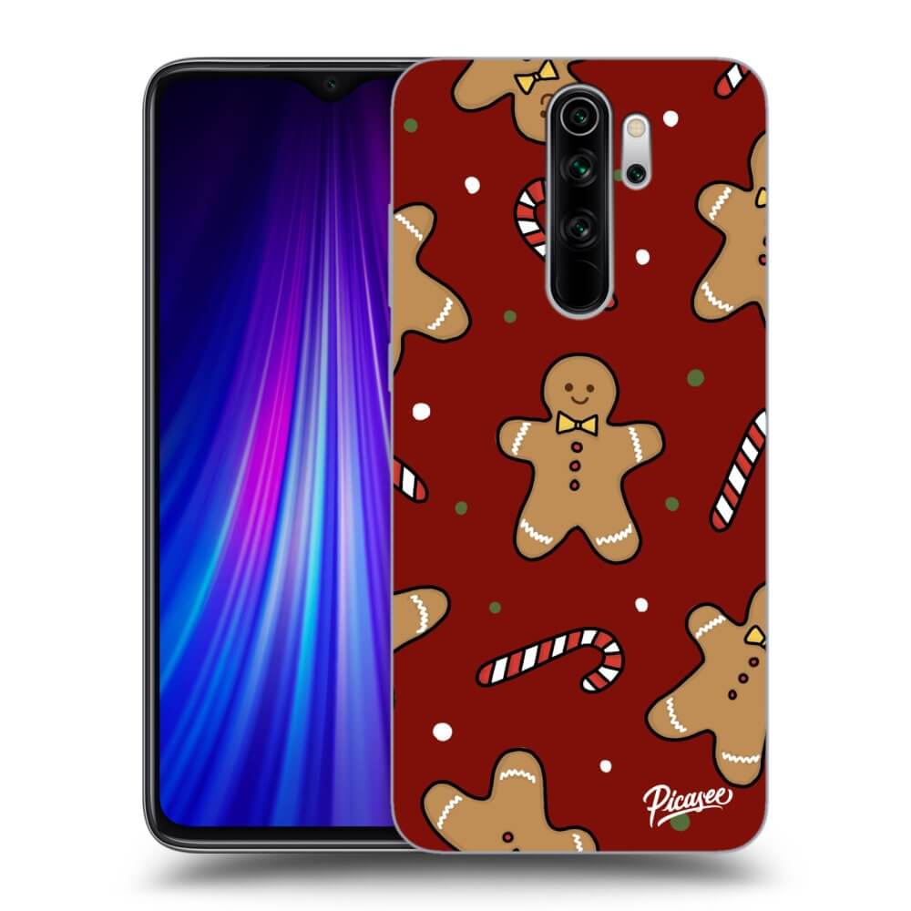 Picasee silikónový prehľadný obal pre Xiaomi Redmi Note 8 Pro - Gingerbread 2