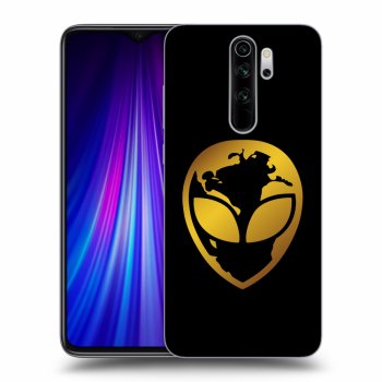 Obal pre Xiaomi Redmi Note 8 Pro - EARTH - Gold Alien 3.0
