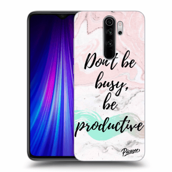 Picasee ULTIMATE CASE pro Xiaomi Redmi Note 8 Pro - Don't be busy, be productive