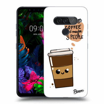 Obal pre LG G8s ThinQ - Cute coffee