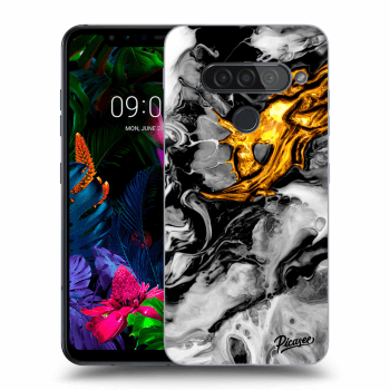 Obal pre LG G8s ThinQ - Black Gold 2