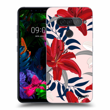 Obal pre LG G8s ThinQ - Red Lily