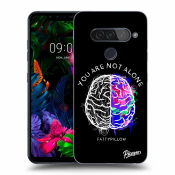 Obal pre LG G8s ThinQ - Brain - White