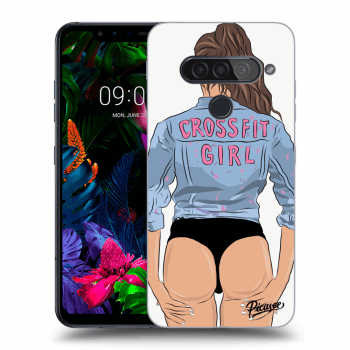 Obal pre LG G8s ThinQ - Crossfit girl - nickynellow