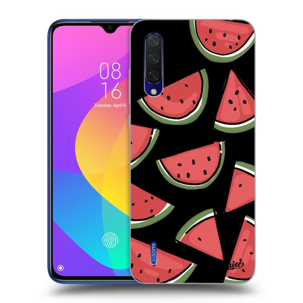 Picasee silikónový čierny obal pre Xiaomi Mi 9 Lite - Melone