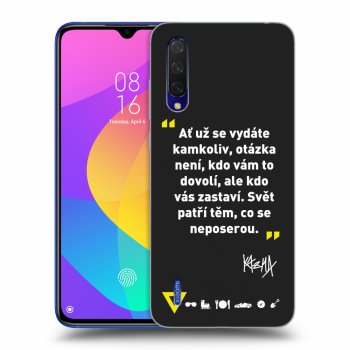 Obal pre Xiaomi Mi 9 Lite - Kazma - SVĚT PATŘÍ TĚM, CO SE NEPOSEROU