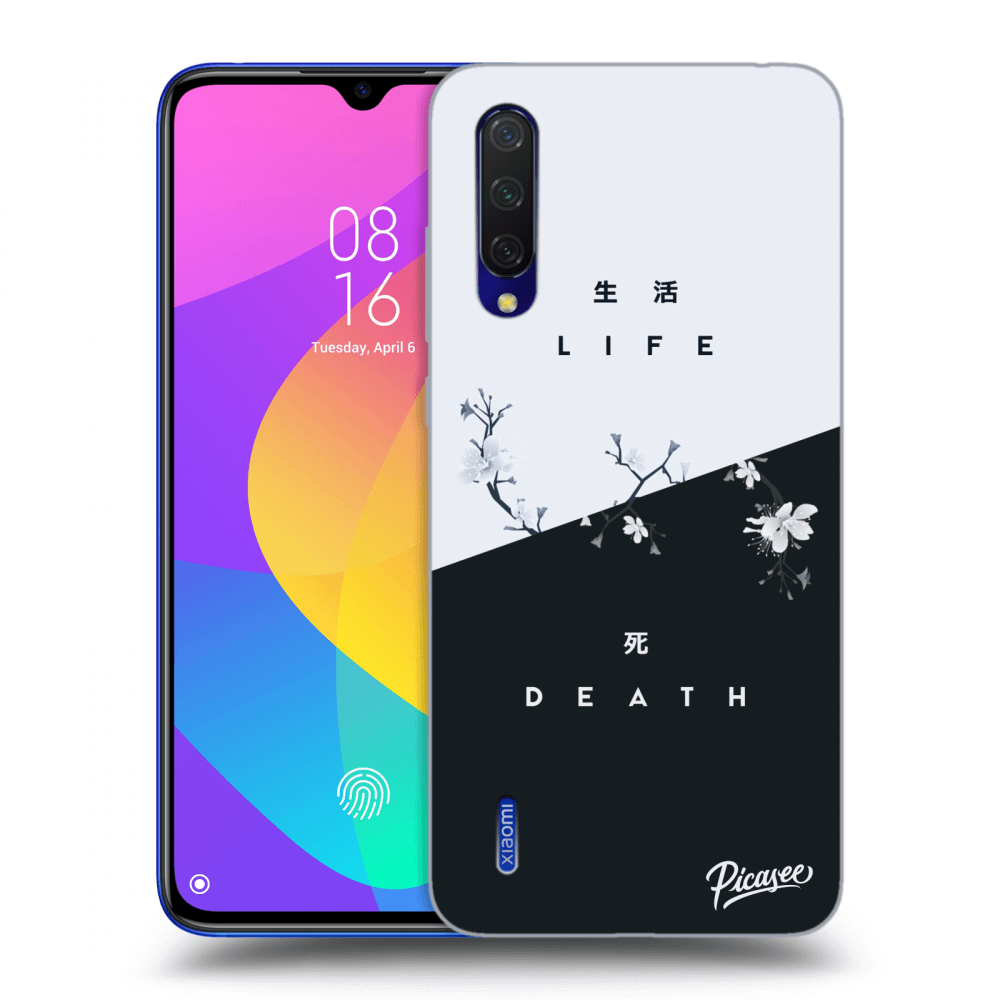 Picasee silikónový čierny obal pre Xiaomi Mi 9 Lite - Life - Death