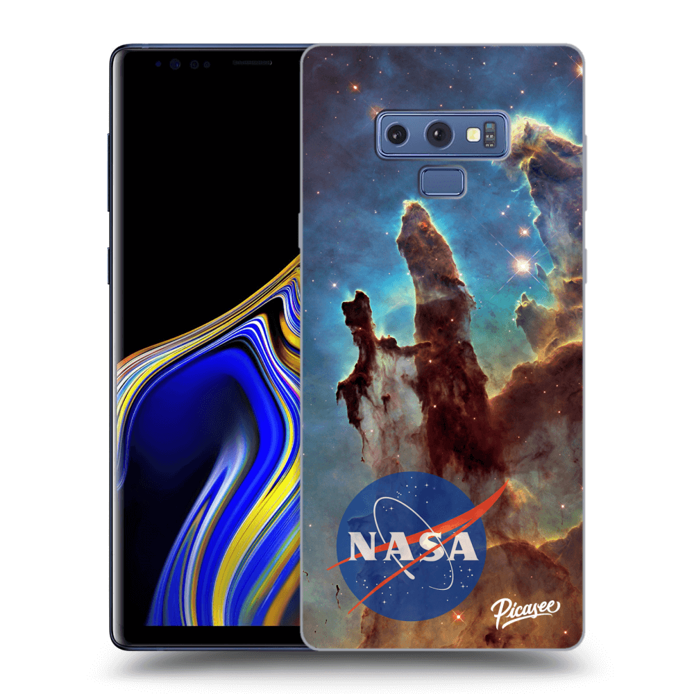 Picasee silikónový čierny obal pre Samsung Galaxy Note 9 N960F - Eagle Nebula