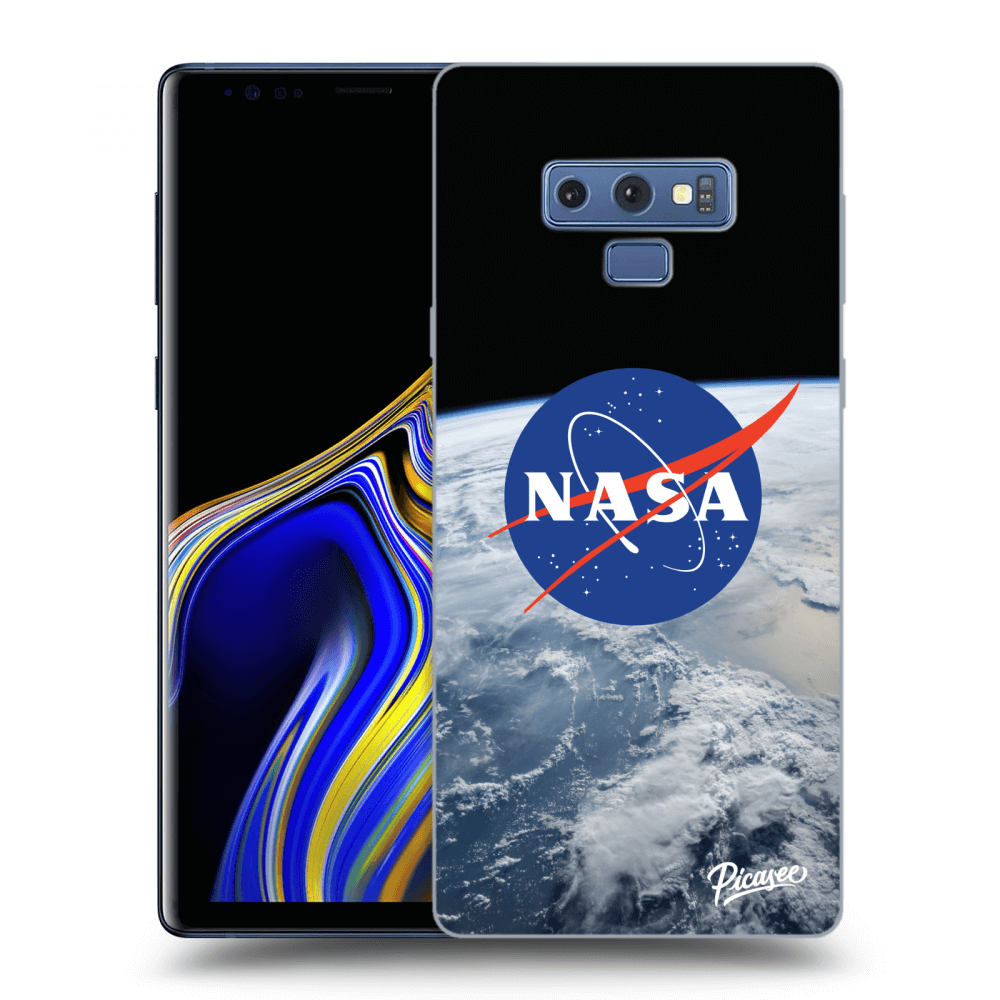 Picasee silikónový čierny obal pre Samsung Galaxy Note 9 N960F - Nasa Earth
