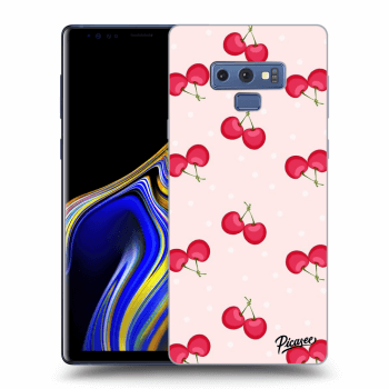 Picasee silikónový čierny obal pre Samsung Galaxy Note 9 N960F - Cherries