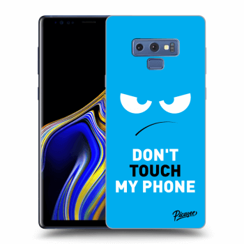 Picasee ULTIMATE CASE pro Samsung Galaxy Note 9 N960F - Angry Eyes - Blue