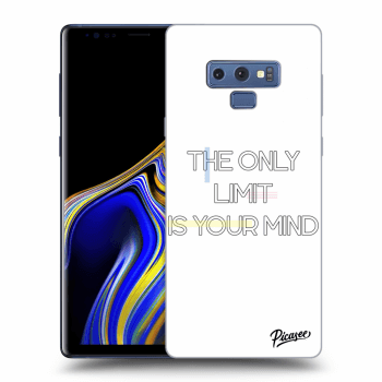 Picasee silikónový čierny obal pre Samsung Galaxy Note 9 N960F - The only limit is your mind