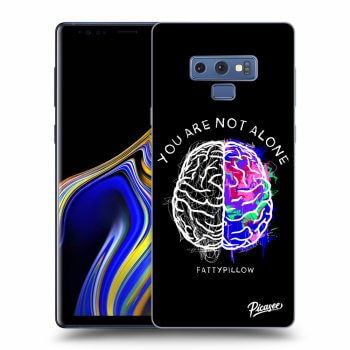 Obal pre Samsung Galaxy Note 9 N960F - Brain - White