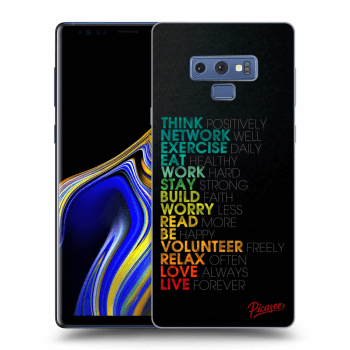 Picasee ULTIMATE CASE pro Samsung Galaxy Note 9 N960F - Motto life