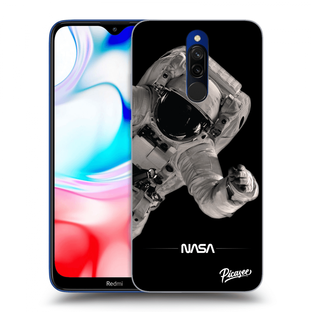 Picasee silikónový prehľadný obal pre Xiaomi Redmi 8 - Astronaut Big