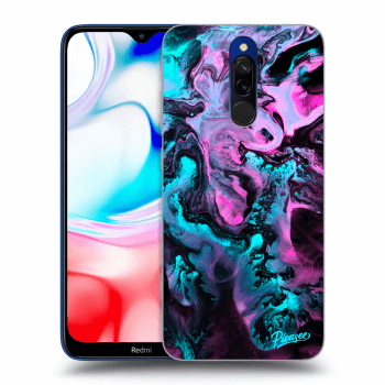 Picasee silikónový čierny obal pre Xiaomi Redmi 8 - Lean