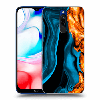 Obal pre Xiaomi Redmi 8 - Gold blue