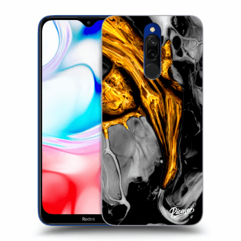 Obal pre Xiaomi Redmi 8 - Black Gold