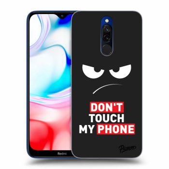 Obal pre Xiaomi Redmi 8 - Angry Eyes - Transparent