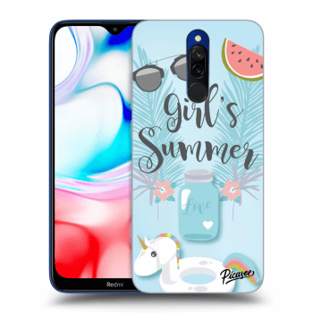 Picasee silikónový prehľadný obal pre Xiaomi Redmi 8 - Girls Summer