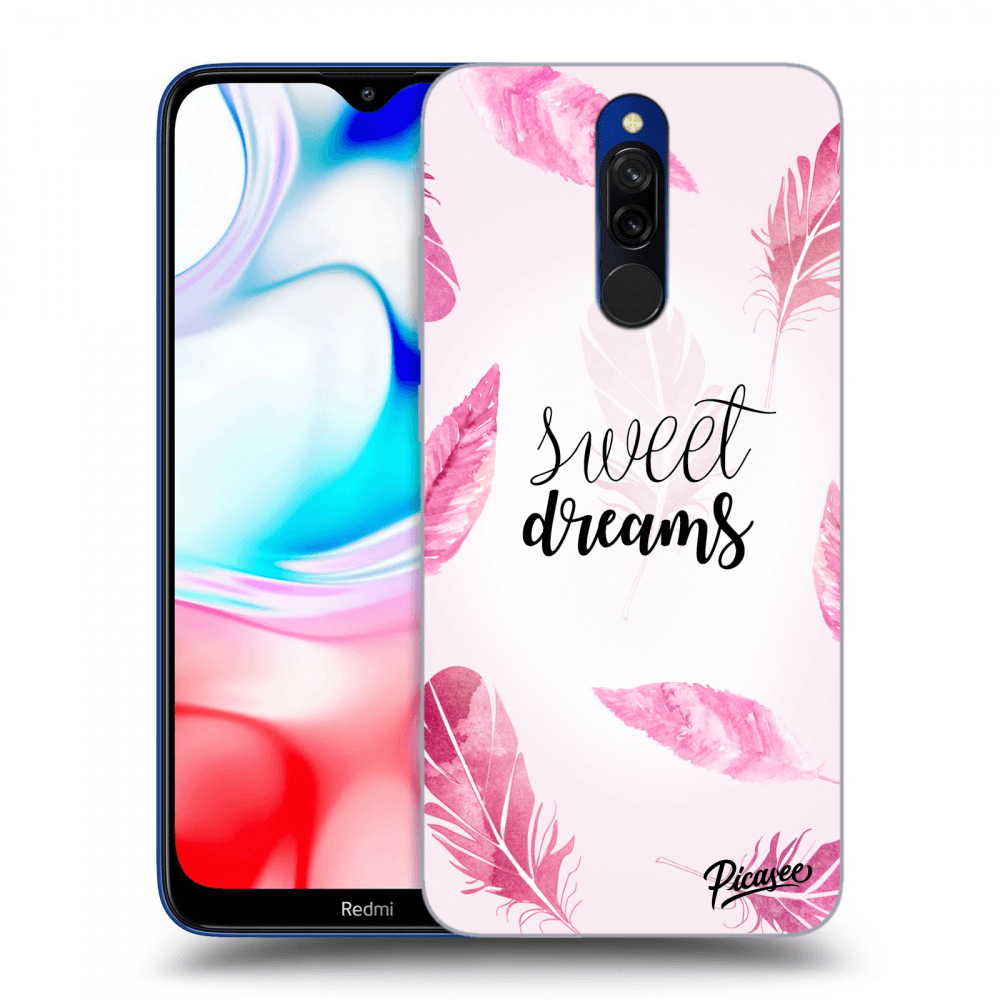 Picasee silikónový prehľadný obal pre Xiaomi Redmi 8 - Sweet dreams