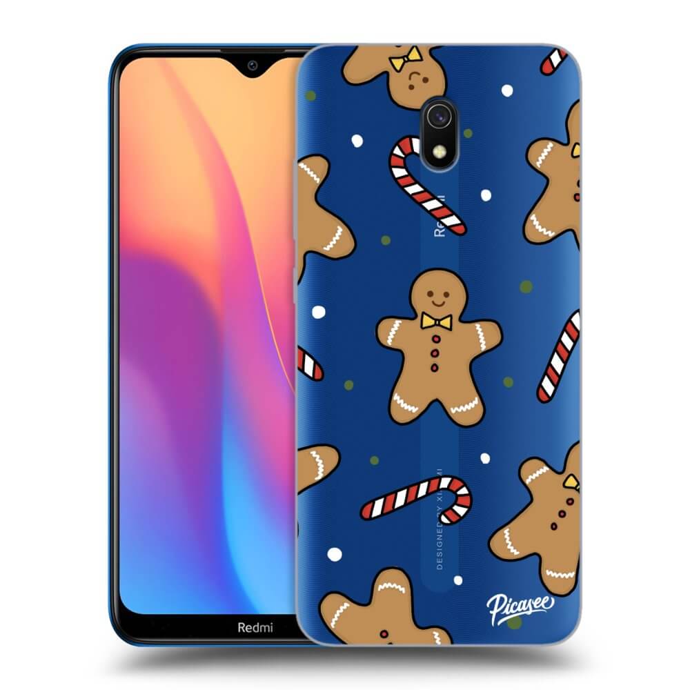 Picasee silikónový prehľadný obal pre Xiaomi Redmi 8A - Gingerbread