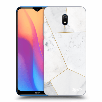 Obal pre Xiaomi Redmi 8A - White tile