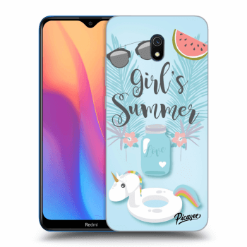 Picasee silikónový prehľadný obal pre Xiaomi Redmi 8A - Girls Summer