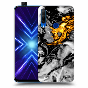 Obal pre Honor 9X - Black Gold 2