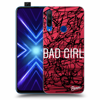 Picasee silikónový prehľadný obal pre Honor 9X - Bad girl