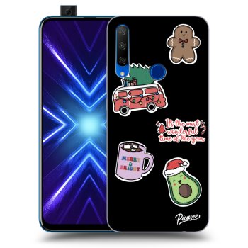 Obal pre Honor 9X - Christmas Stickers